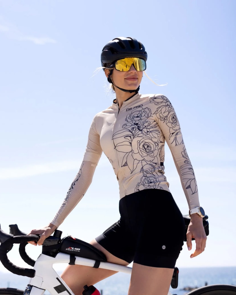 Damska koszulka kolarska Blooming Lines 6