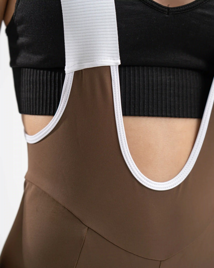 Damskie spodenki kolarskie Brown 3