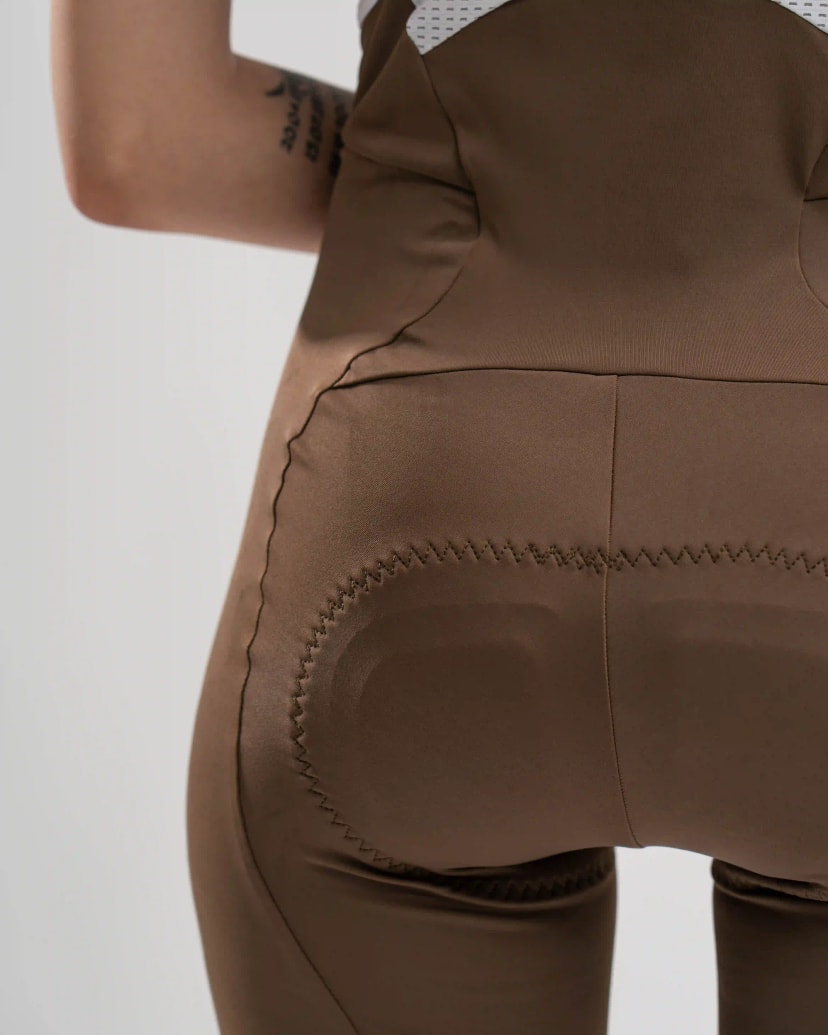 Damskie spodenki kolarskie Brown 4